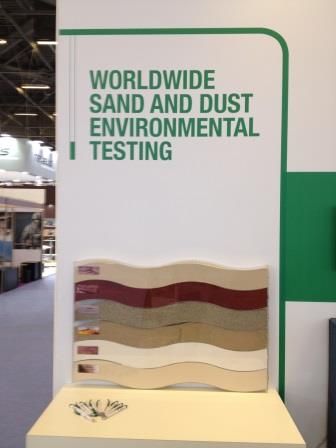 World Sand And Dust Environmental Testing Sign